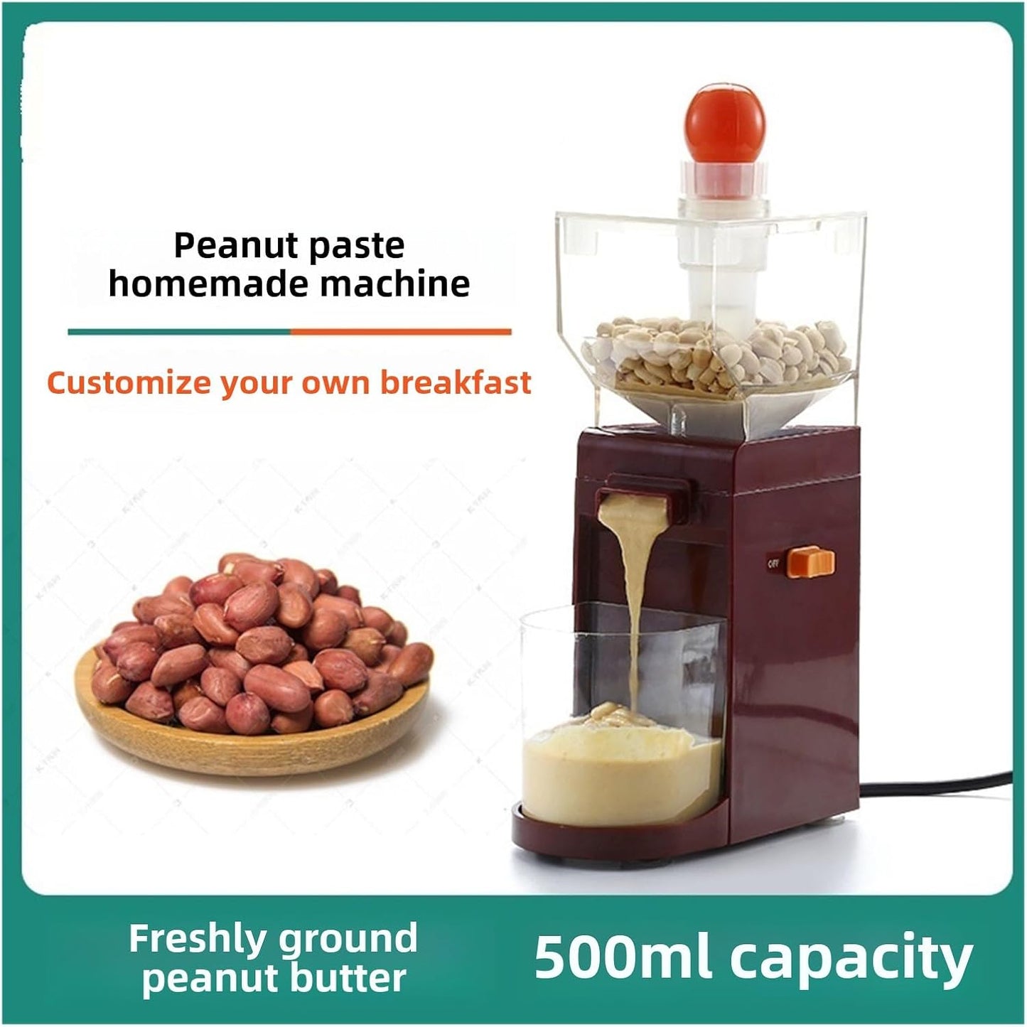 Electric Peanut Butter Maker