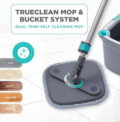 Dual Tank Mop and Bucket System