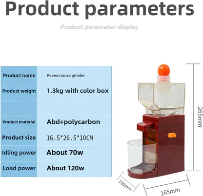 Electric Peanut Butter Maker