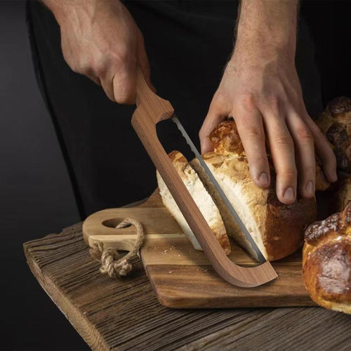 Wooden Bread Slicer